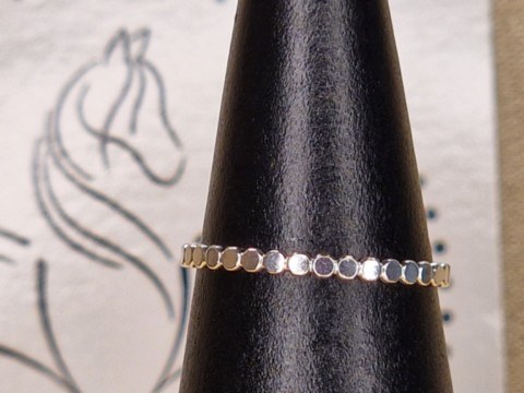 bague argent massif